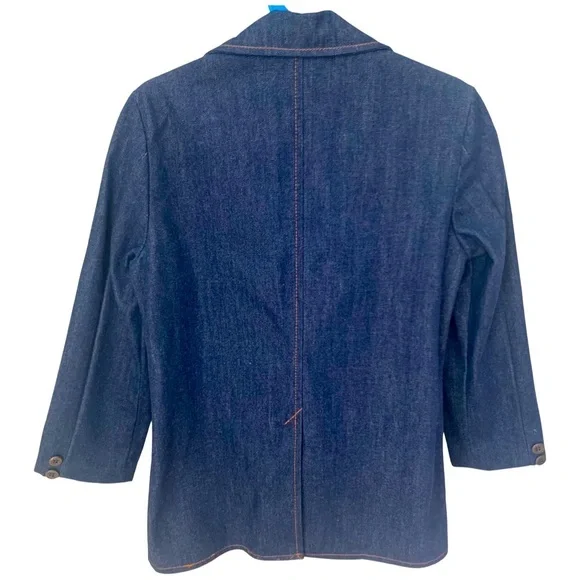 BILLY THE KID Boy’s Vintage 70’s Denim Blazer Western Westerncore Cowboycore 10 - Picture 2 of 16